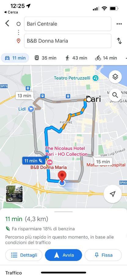 B&B Donna Maria Bari Dış mekan fotoğraf